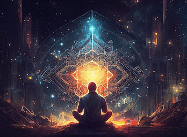 Meditating - moving into higher dimensions