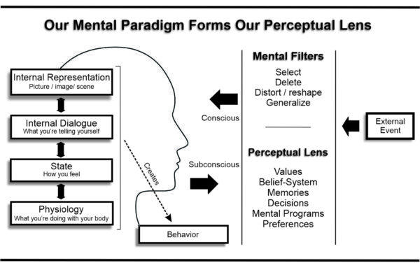 Mental filters form our perceptual lens