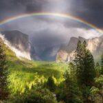 Rainbow over Yosimite