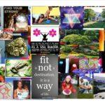 The art of setting goals - vision board