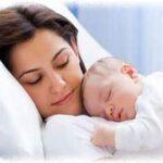 Mom and baby