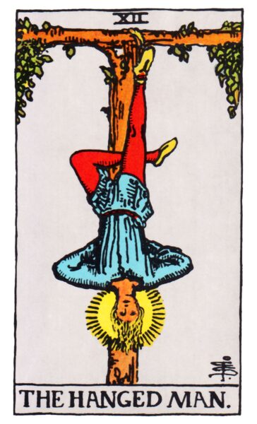 12 - Hanged Man of the Tarot