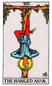 “12” – The Hanged Man of the Tarot