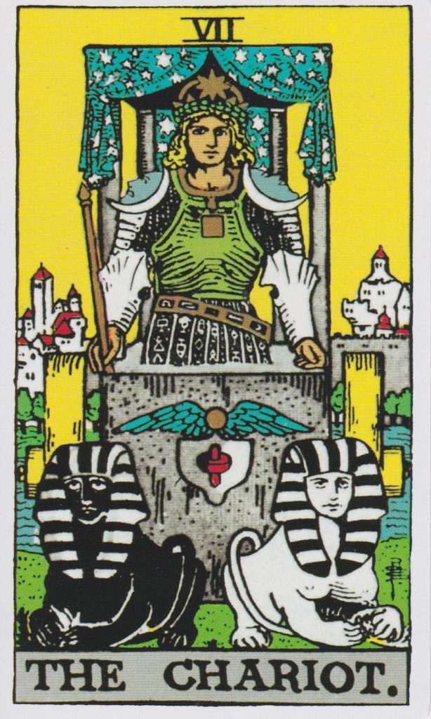 7 - the Chariot card of the Tarot
