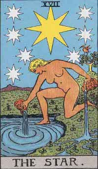 17 - Star card of the Tarot