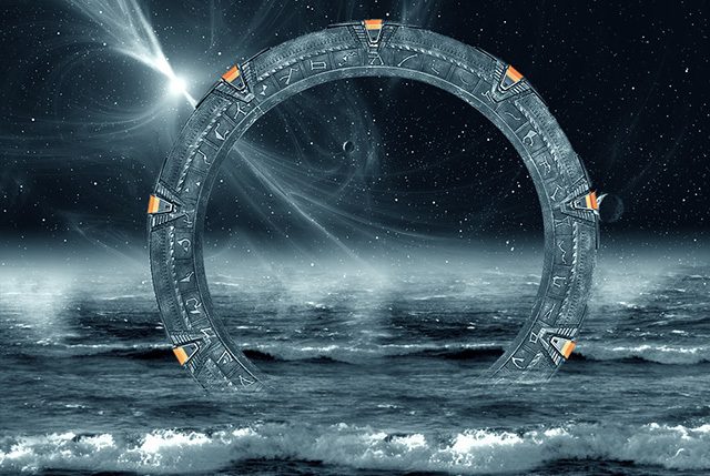 Stargate to alternate dimensions