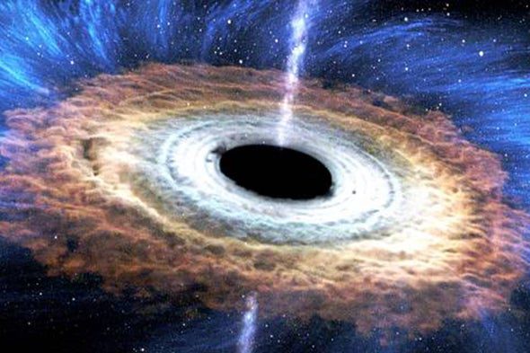 black hole - wave and particle