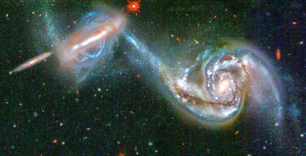 galaxies interacting
