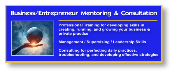 Business Entrepreneur Mentoring, Coaching, and Consulting