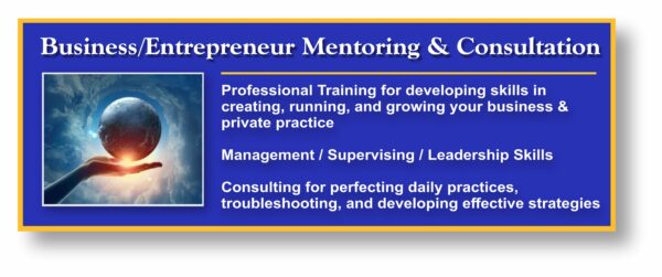 Entrepreneur Mentoring and Consultation